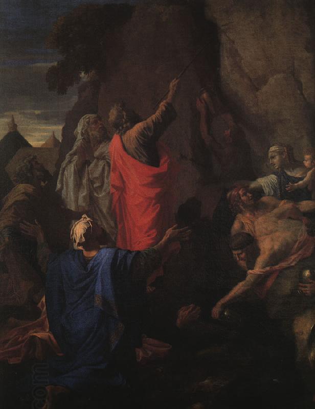 Nicolas Poussin Moses Bringing Forth Water from the Rock China oil painting art